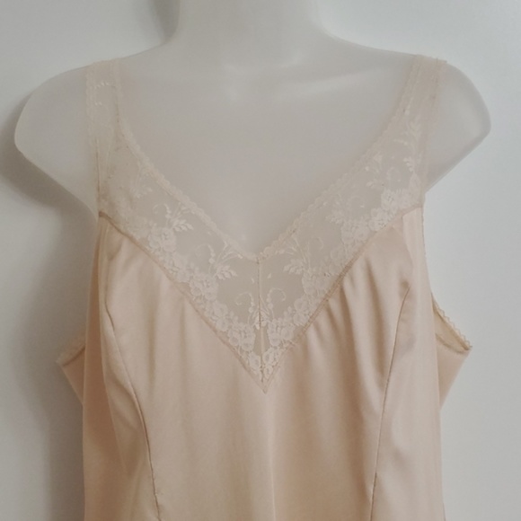 Vintage full Beauty slip/nightie size Large 39-40 bust - Picture 5 of 9